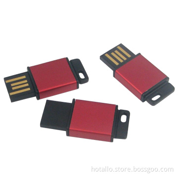 Slim Keychain USB Flash Memory with Logo